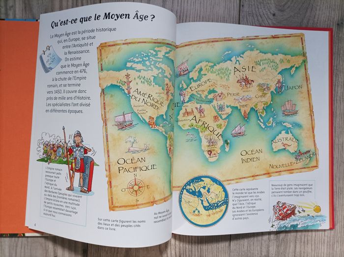 Livre instructif sur le Moyen âge neuf - photo numéro 6