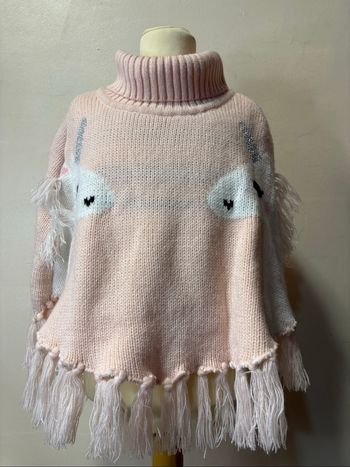 Poncho fille taille 110/128