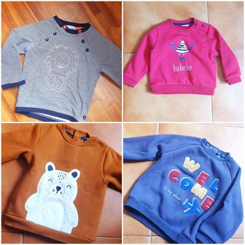 Lot de 4 pull 2ans