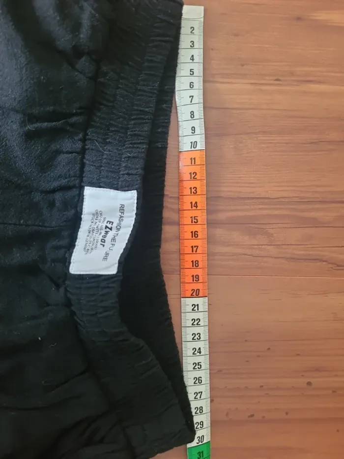 Pantalon effet lin straight femme - photo numéro 5