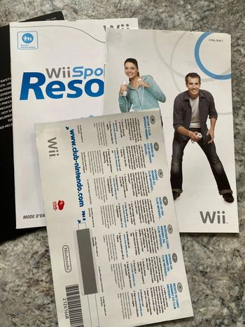 Lot notices wii sports resort