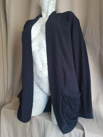 Veste dos transparent