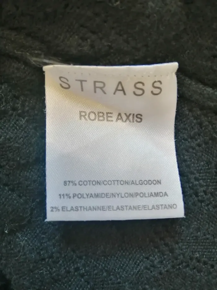 Robe noire, Strass, taille 36 - photo numéro 5
