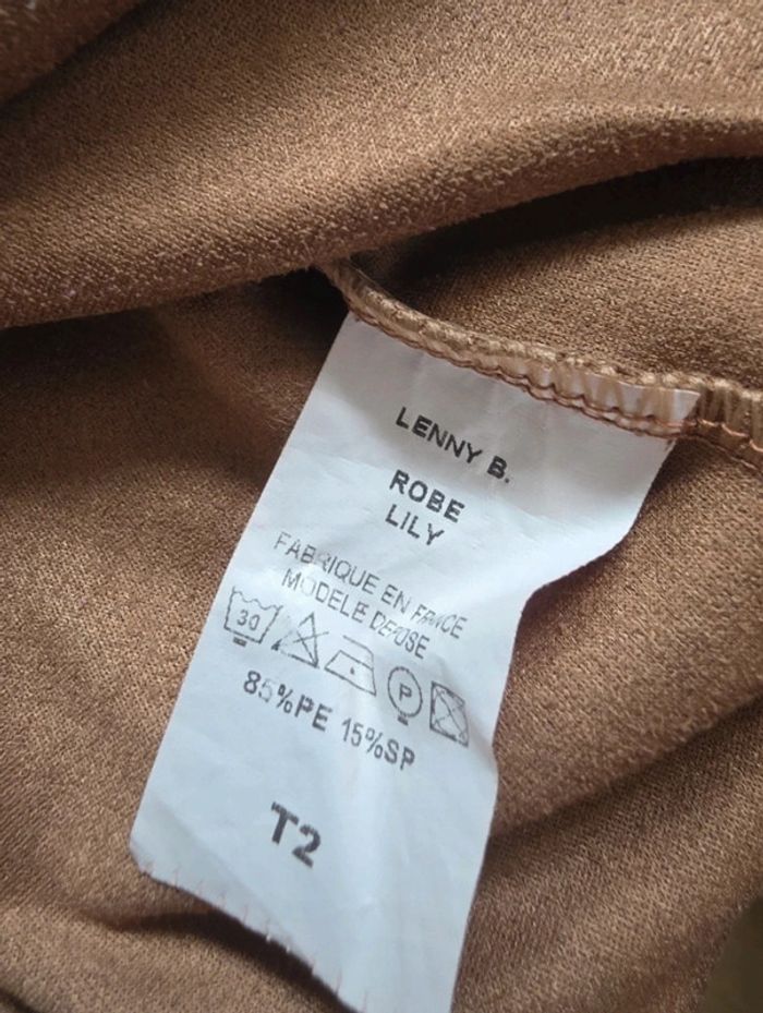 Très jolie robe daim taille 2 Lenny B. - photo numéro 7