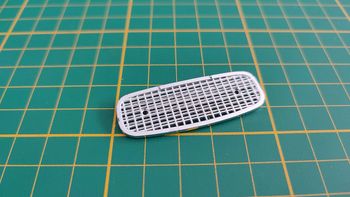 Calandre avant pièce miniature Bburago Burago Ferrari 250 Testa Rossa 1957 1/18 1/18e 1/18ème #C19