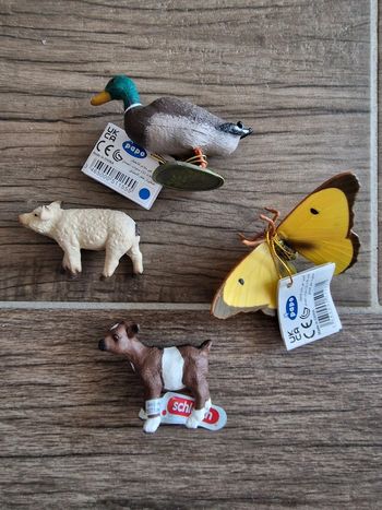 Lot figurines papo Schleich
