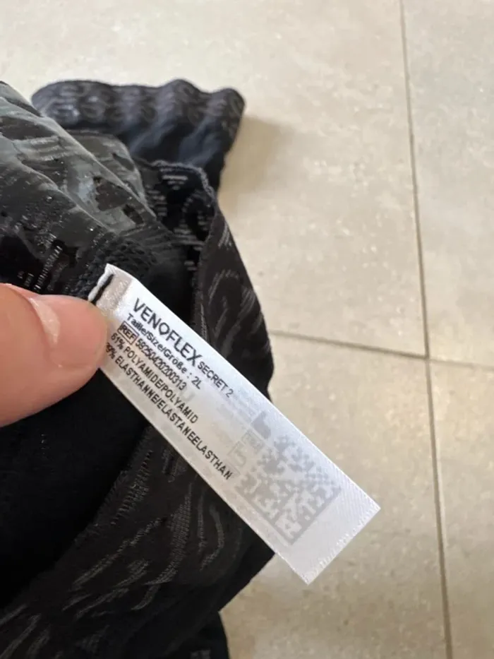Chaussettes Venoflex taille 2L, neuve - photo numéro 3