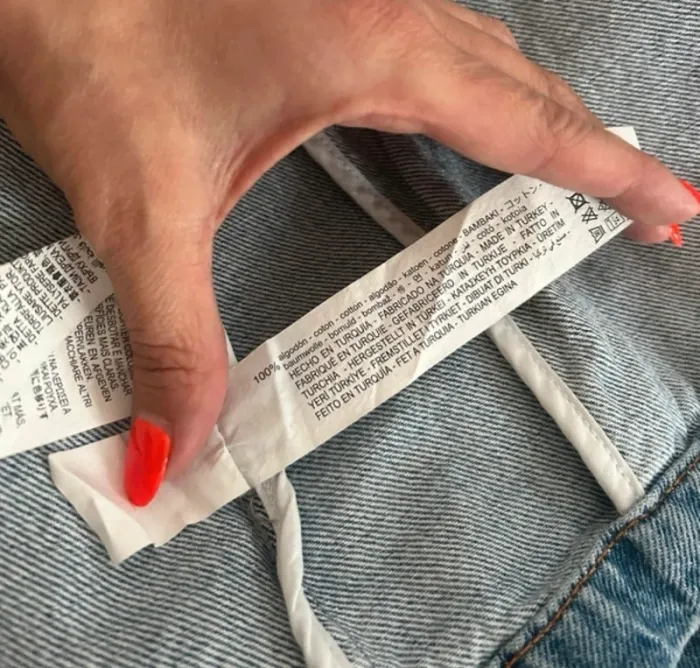 Zara, veste en jeans bleu femme, taille M/38 - photo numéro 7