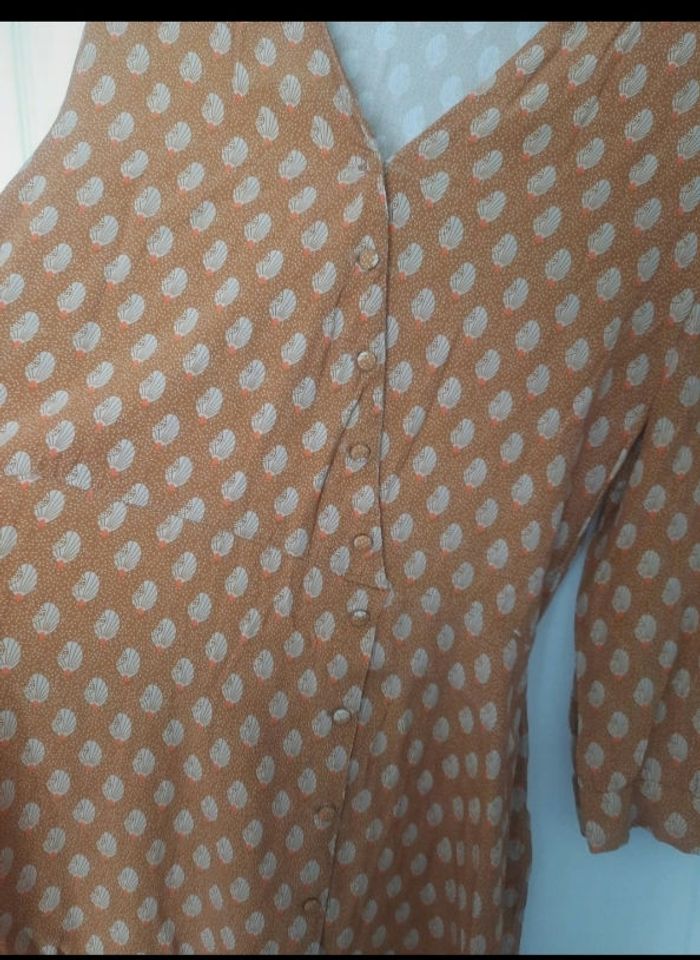Robe fluide à motifs - photo numéro 5