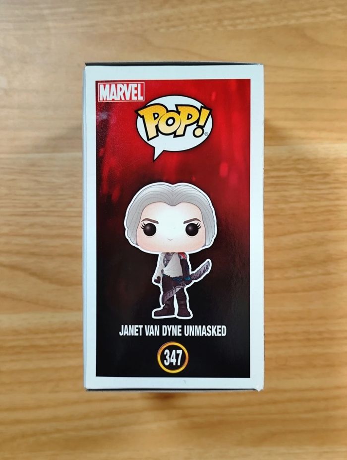 Funko Pop! Janet Van Dyne Unmasked #347 (Ant-Man And The Wasp) - photo numéro 4