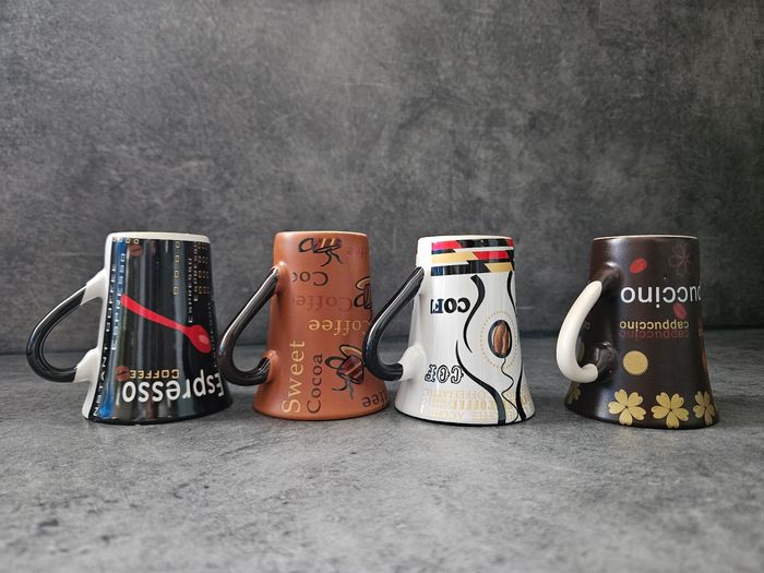 Lot de 4 tasses à expresso Table Passion - photo numéro 2