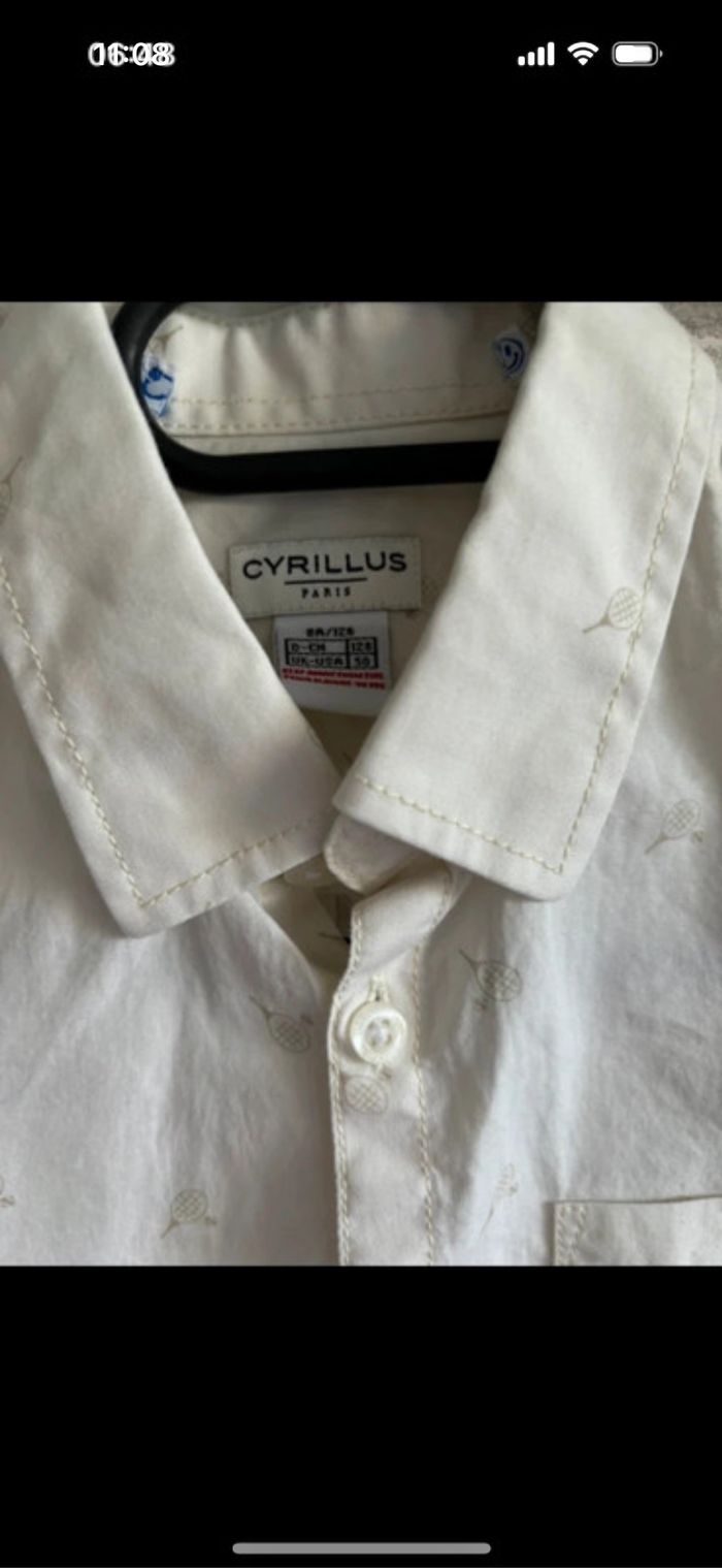 Chemise cyrillus taille 8 ans - photo numéro 2