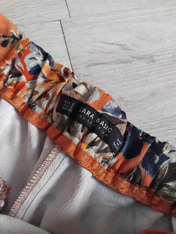 Pantalon fleuris Zara Basic - photo numéro 6