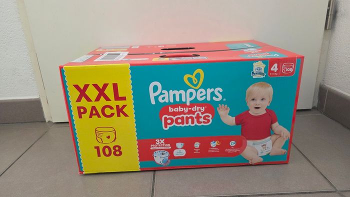 108  Couches Pampers T4 Pants