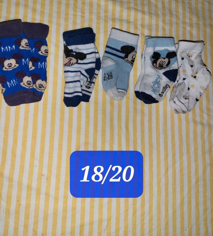🚘 Lot paire de chaussettes 18/20🚘