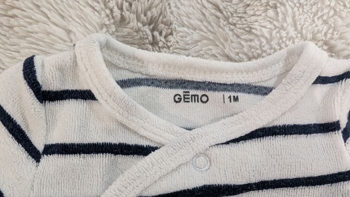 Pyjama Gémo taille 1 mois - photo numéro 4