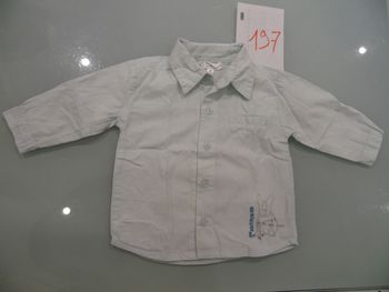 chemise 6 mois manche longue kitchoun