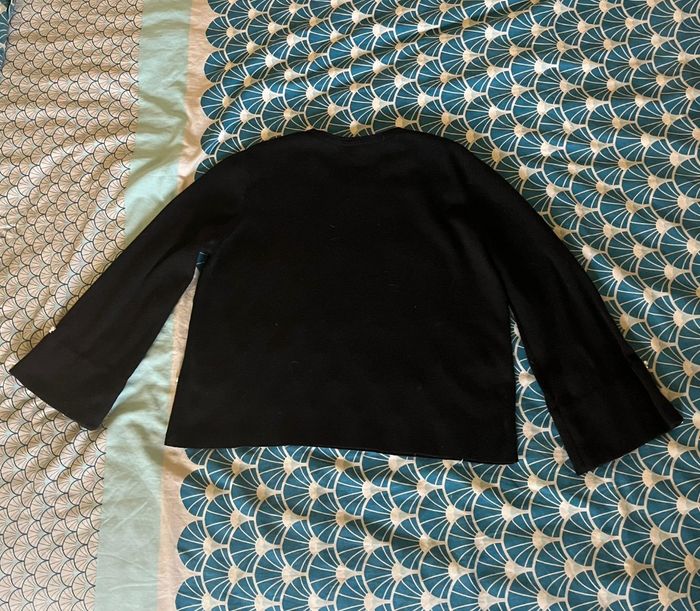 Pull noir perle - photo numéro 3