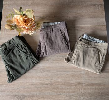 Lot 3 Pantalons Chinos Jack & Jones - Slim Marco - T32 & 34