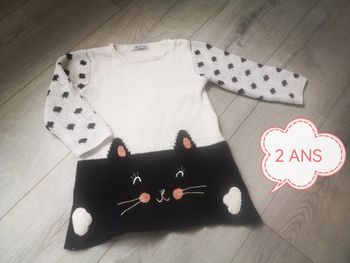 Robe chat taille 24 mois 🔁