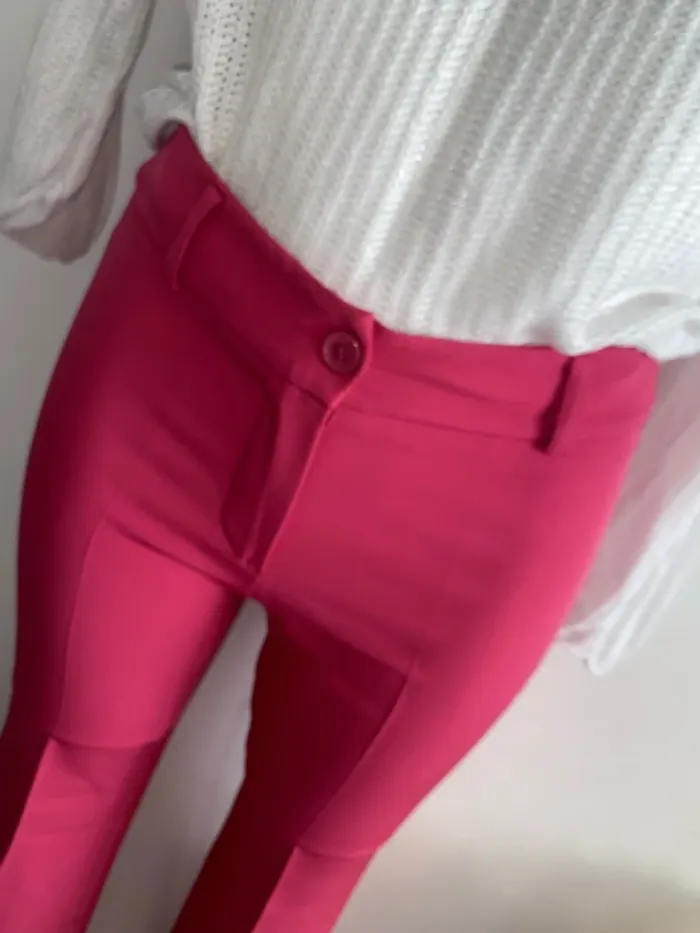 Ensemble pantalon, top, maille, boucles d’oreilles - photo numéro 4