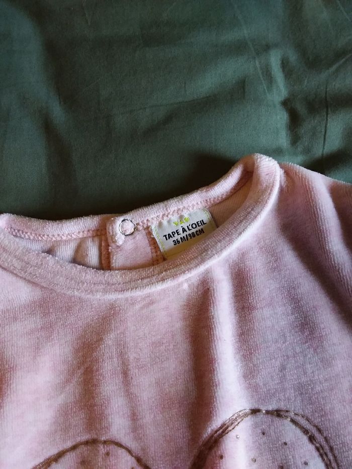 Grenouillère jamais portée Tape à L'Oeil fille 36 mois - photo numéro 3