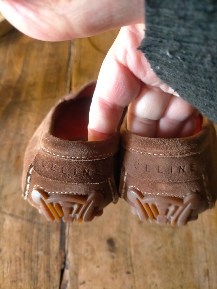 Superbes mocassins Céline pt 39 - photo numéro 5