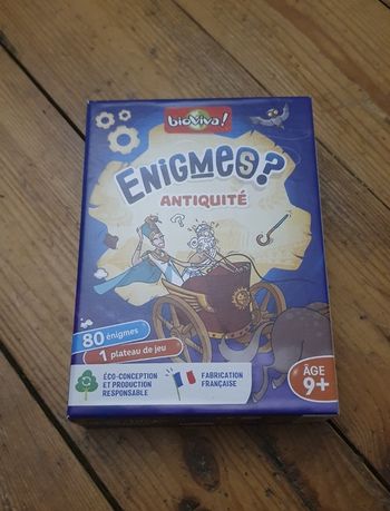 Bioviva - Enigmes ? Antiquité