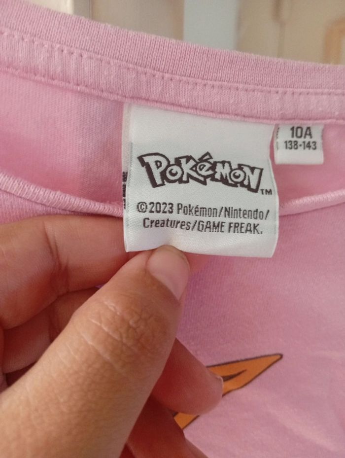 Haut de pyjama Evoli 10 ans - photo numéro 2