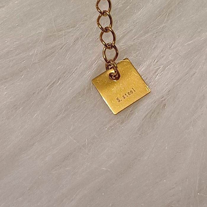 Collier zag en acier inoxydable 24cm +5 - photo numéro 5