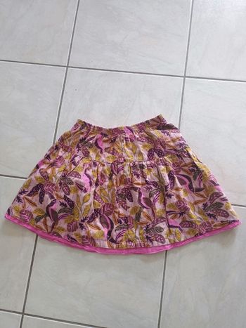 Jupe été réversible fille 8 ans dpam 