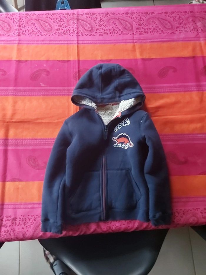 Sweat zippé doublé DPAM