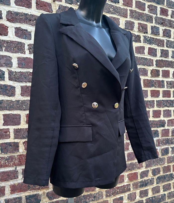 Blazer col revers à bouton – T38 – Shein - photo numéro 2