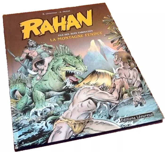 BD R-Lécureux / A. Chéret Rahan La montagne fendue 60 pages Editions Lécureux
