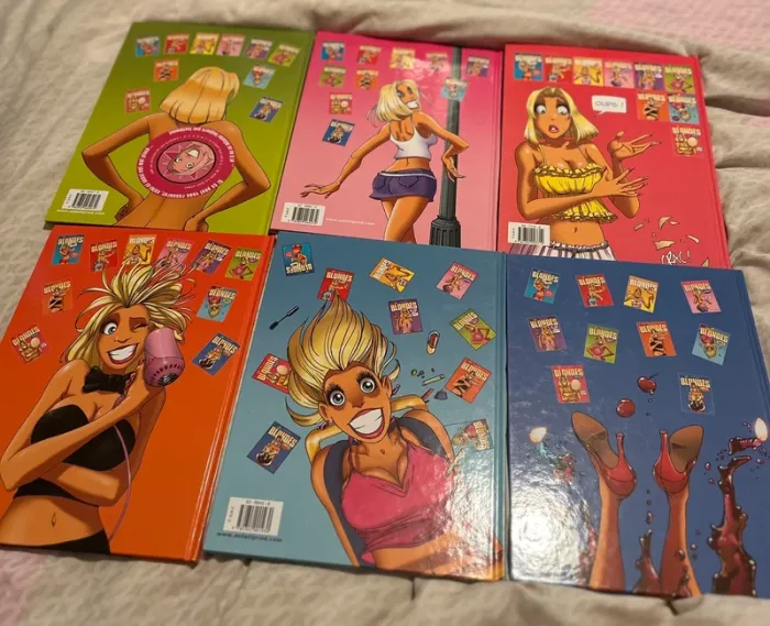 6 tomes de "les blondes" (4,6,7,8,9,10) - photo numéro 2