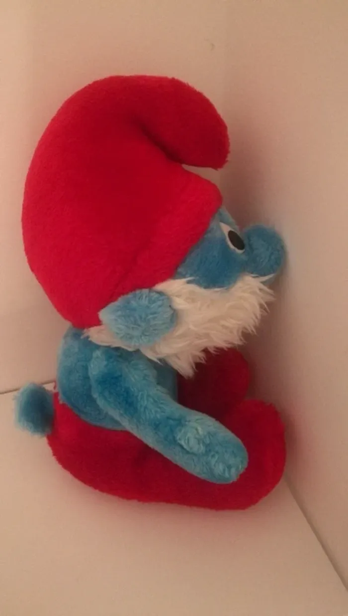 Peluche grand schtroumpf - photo numéro 2