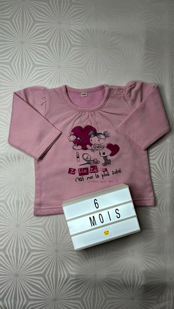 Pull fille 6 mois
