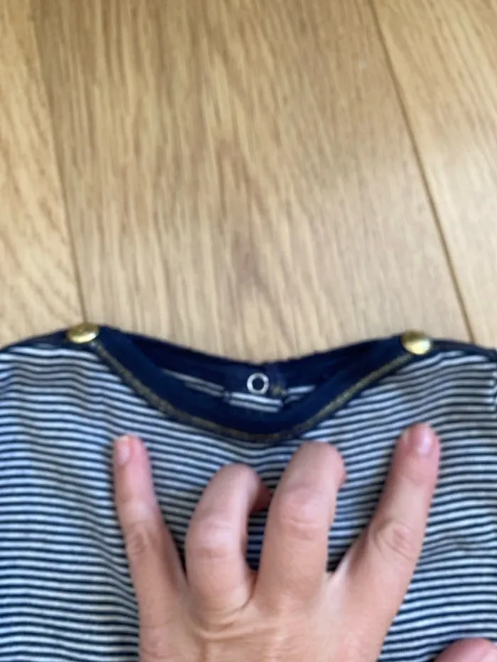 18 mois Petit bateau body avec robe intégrée - photo numéro 4