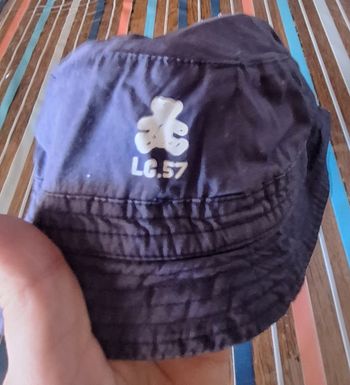 Casquette bleu ourson