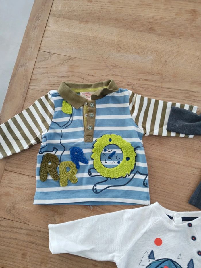 Lot tee-shirt manche longue - photo numéro 2