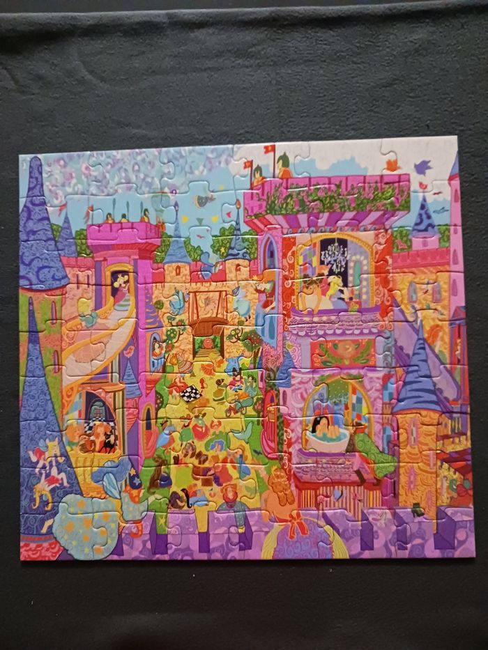 Puzzle Djeco Château féerique - photo numéro 3