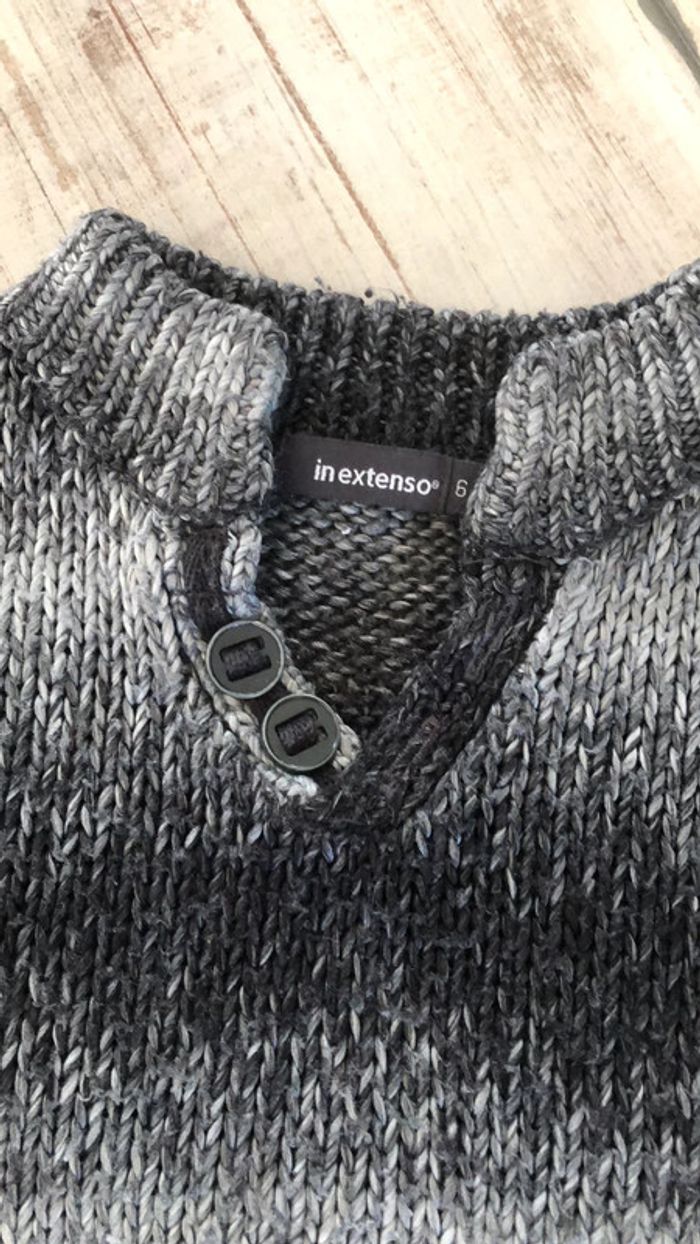 In extenso - pull garçon 6ans - photo numéro 2