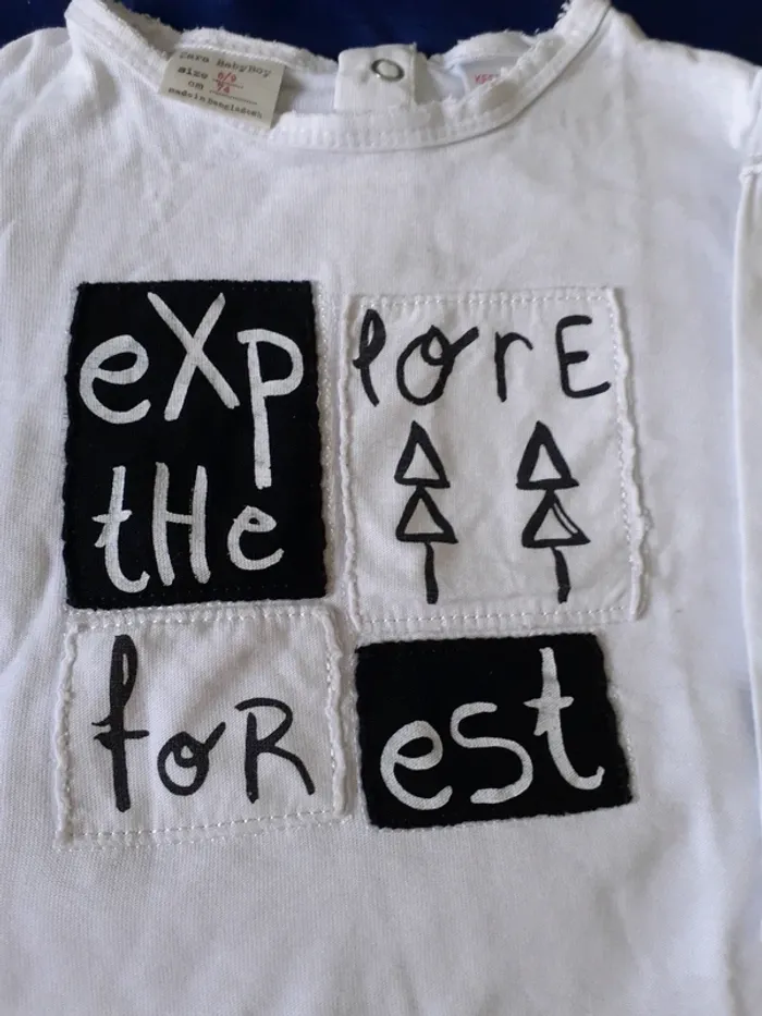 #teeshirtzara6/9mois - photo numéro 2