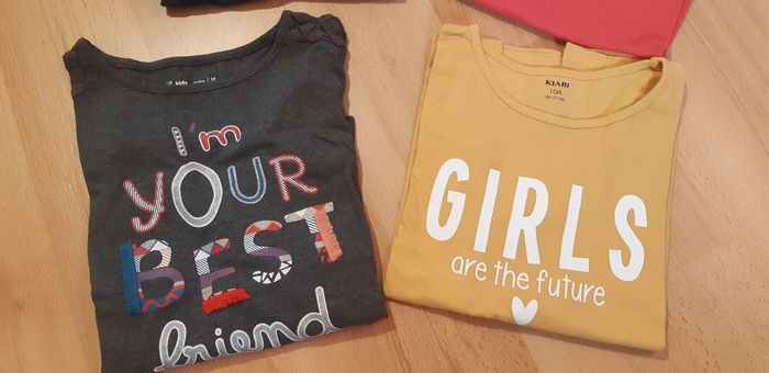 Lot tee-shirts taille 10 ans manches longues - photo numéro 2