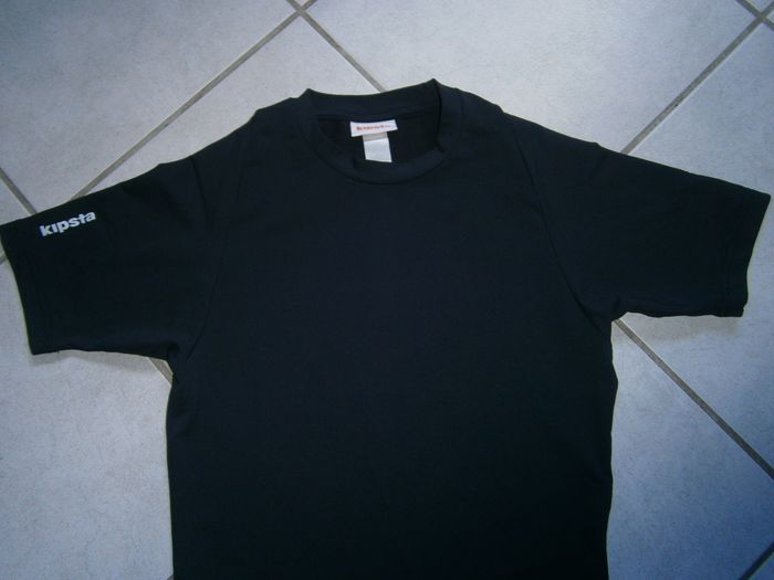 Tee-shirt sport MC noir DECATHLON Taille S - photo numéro 2