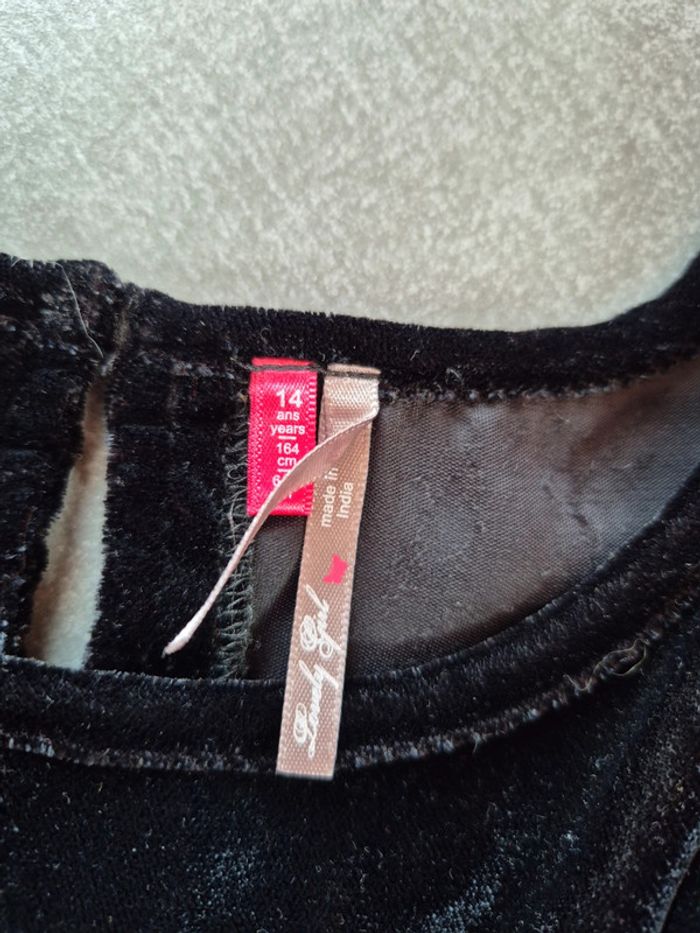 Pull velours + gilet - photo numéro 3