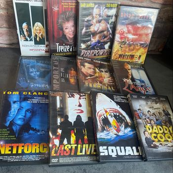 Lot de 13 dvd 