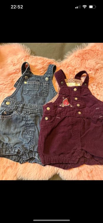 Combi short en 1 mois