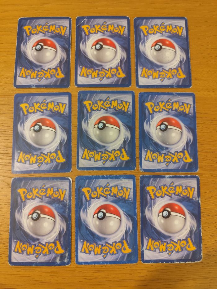 Lot 9 cartes Pokémon wizard vintage Neo destiny jungle set de base - photo numéro 2