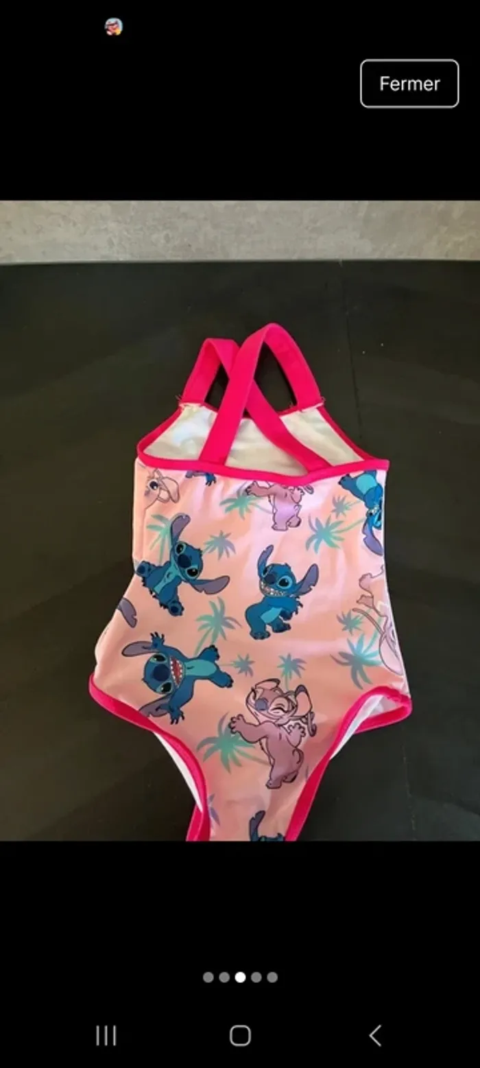 Maillot 1 pièce disney stitch - photo numéro 3